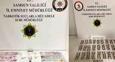 Samsun'da uyuşturucu operasyonu: 25 gözaltı