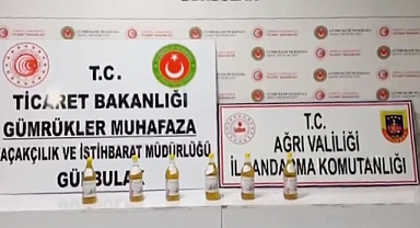 Sınır kapısında 6 kilo sıvı metamfetamin ele geçirildi