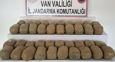 Van’da 80 kilo esrar ele geçirildi