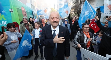 Başkan Adayı Büyükgöz’e Gaziler’de Coşkulu Karşılama