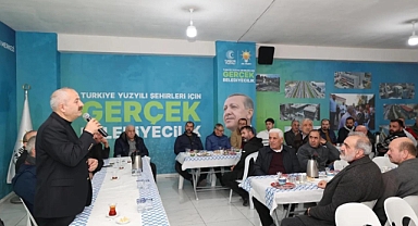 Başkan Adayı Büyükgöz Taksicileri Sahurda Ağırladı