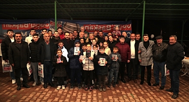 Başkan Hürriyet, Gedikli’de coşkuyla karşılandı