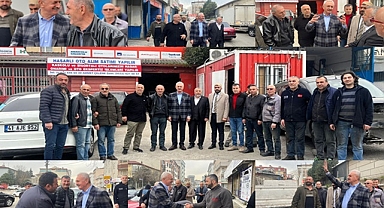 CHP’Lİ ÇİLER YENİ GEBZE OTO SANAYİ ESNAFI İLE BULUŞTU