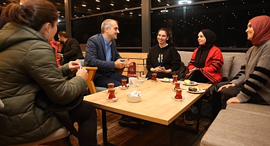 Çiftçi, gençlere yeni dönem projelerini anlattı