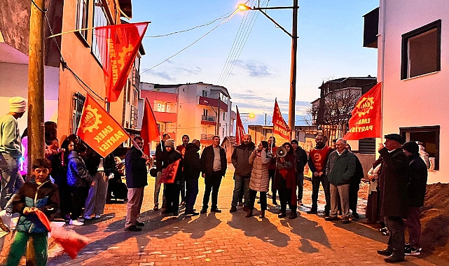 Emek Partisi'nden Gebze'de sokak buluşması