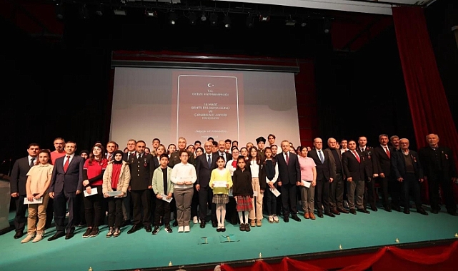 Gebze’de Çanakkale Zaferi Anma Programı