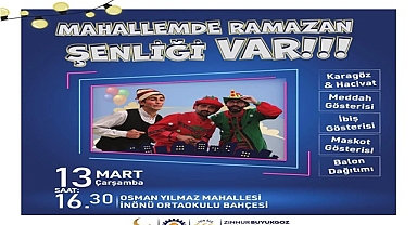 Gebze’nin mahallelerinde Ramazan Şenlikleri Başlıyor