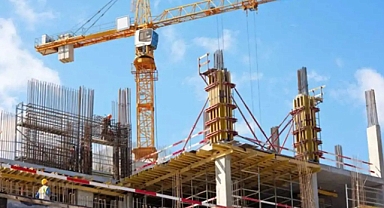 İnşaat maliyet endeksi yıllık arttı