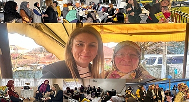 Kartepe'li kadınlardan Merttürk'e yoğun ilgi