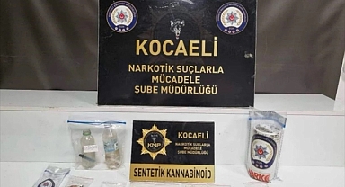 Kocaeli'de uyuşturucu operasyonu: 3 tutuklama
