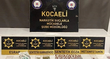Kocaeli'de uyuşturucu operasyonu: 3 tutuklama