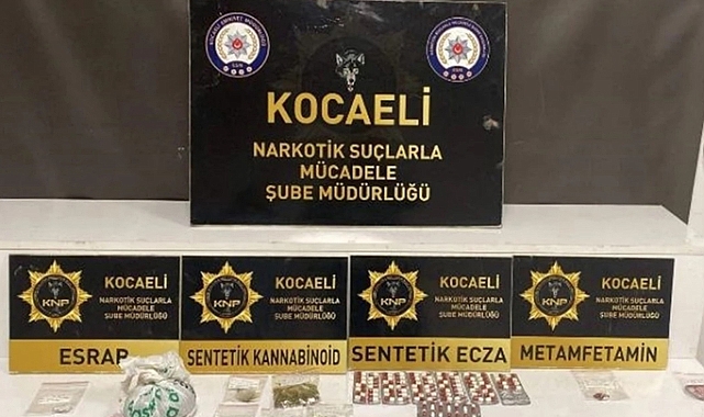 Kocaeli'de uyuşturucu operasyonu: 3 tutuklama
