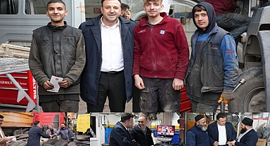 Küçük Sanayi esnafı Türel’e dert yandı