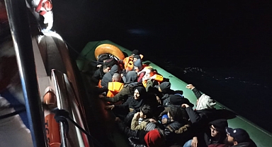 Muğla açıklarında düzensiz göçmen operasyonu