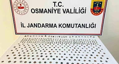 Osmaniye'de çok sayıda tarihi eser ele geçirildi