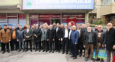 Şeker ve Çiftçi, Sinoplular Derneği'ne konuk oldu