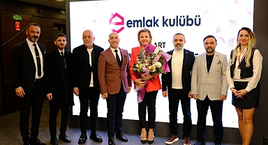 Sektörünün başarılı kadın girişimcisi Evrim Kırmızıtaş Başaran, Emlak Kulübü’nün konuğu oldu