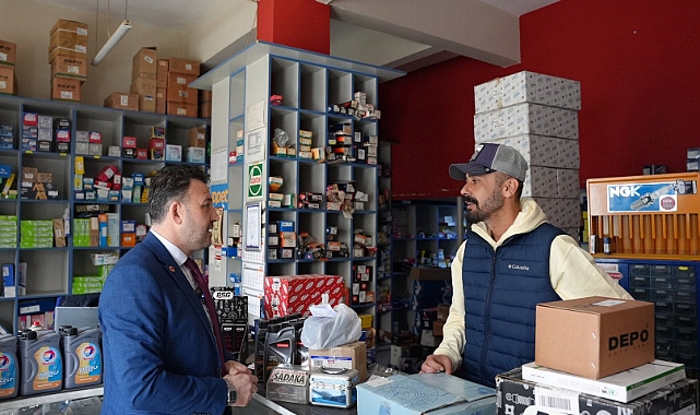 Türel; “Esnafın sorunlarını biz çözeriz”