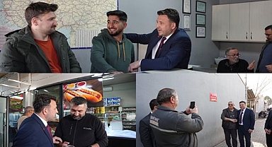 Türel nakliyeci esnafını dinledi