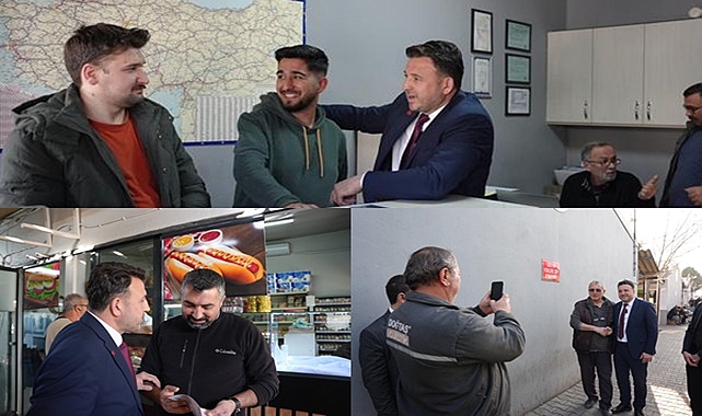 Türel nakliyeci esnafını dinledi