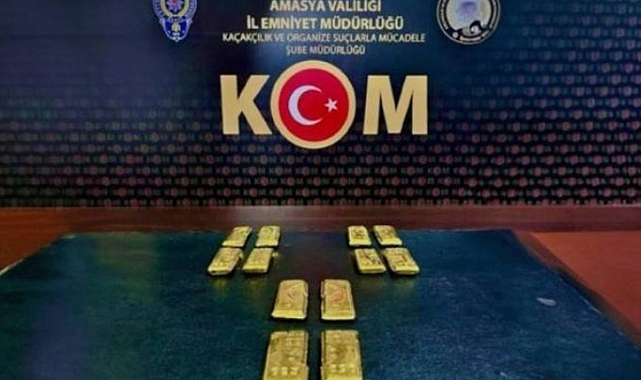 Yolcu tobüsünde 3 kilogram külçe altın ele geçirildi