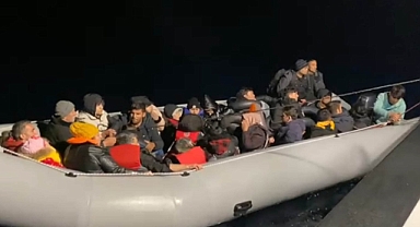 Çanakkale açıklarında 29 düzensiz göçmen yakalandı