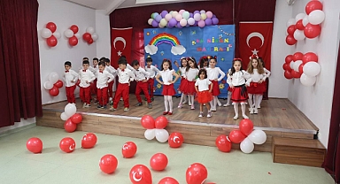 Çocuk kulüplerinde 23 Nisan coşkusu