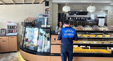 Gebze Zabıtasından Bayram Öncesi Denetimler