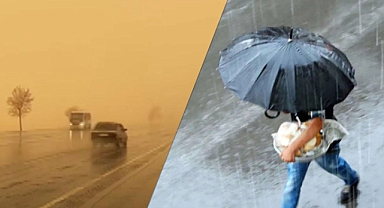 Meteoroloji'den toz taşınımı ve sağanak uyarısı