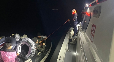 Muğla açıklarında düzensiz göçmen operasyonu