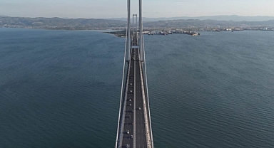 Osmangazi Köprüsü'nden 117 bin 537 araç geçti