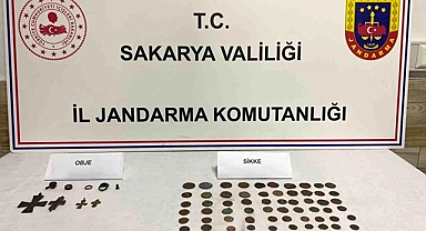 Sakarya'da tarihi eser operasyonu
