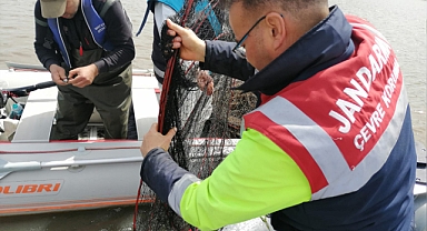 Terkos Gölü'nde yasa dışı balık avcılığına 43 bin 254 lira ceza