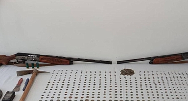 Denizli'de 2 bin 269 tarihi eser ele geçirildi