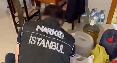 İstanbul'da uyuşturucu operasyonu: 1 ton metamfetamin ele geçirildi
