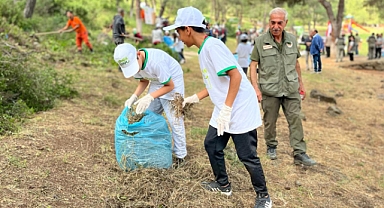 Orman Benim kampanyasında 313 ton atık toplandı