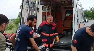 Üzerine asansör düşen inşaat işçisi yaralandı