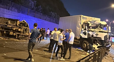 Dilovası-Hereke arasında zincirleme kaza