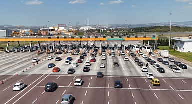 Otoyollardan 21 milyon 67 bin 377 araç geçti