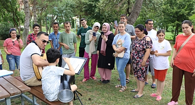 Büyükşehir'den özel bireylere kamp etkinliği