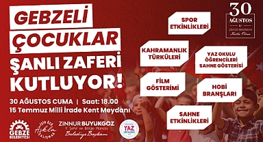 30 Ağustos Zafer Coşkusu Meydanda Yaşanacak