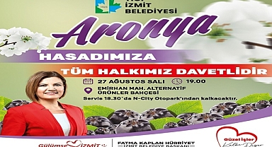 İzmit Belediyesi, süper meyve aronyanın hasadını yapacak