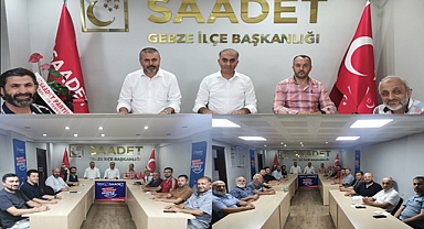 Saadet Partisi Gebze İlçe Başkanı Vural, Gebze’de hizmete dair hiçbir çalışma yok