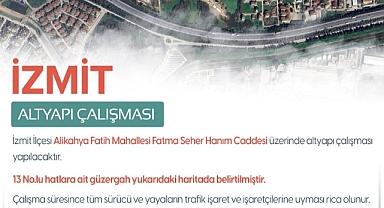 Alikahya'da güzergah değişikliği