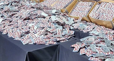 İstanbul'da 3.8 milyon uyuşturucu hap ele geçirildi