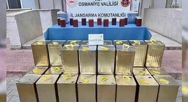Osmaniye'de sahte bal ele geçirildi: 2 gözaltı