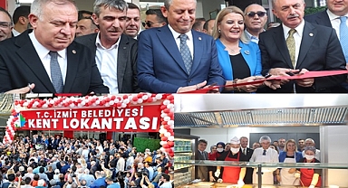 Paşa Kent Lokantasının resmi açılışını Özgür Özel yaptı