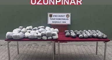 Van'da 57 kilo 140 gram uyuşturucu madde ele geçirildi