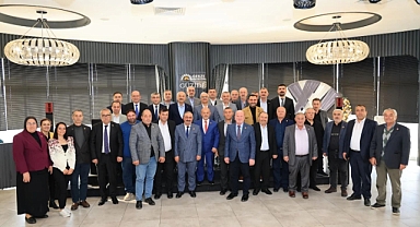 Başkan Büyükgöz Muhtarları Ağırladı