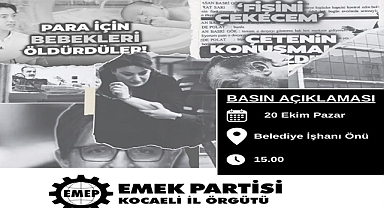 EMEP’ten yenidoğan bebek çetesine karşı eylem çağrısı